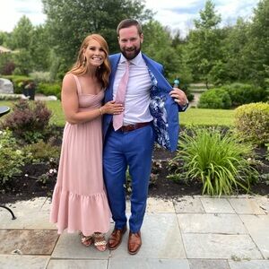 Reformation pink dress size 4